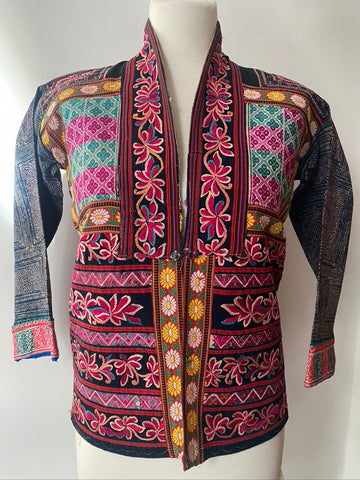 Miao Jacket embroidered batik
