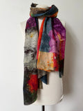 Abstract 05 grey scarf