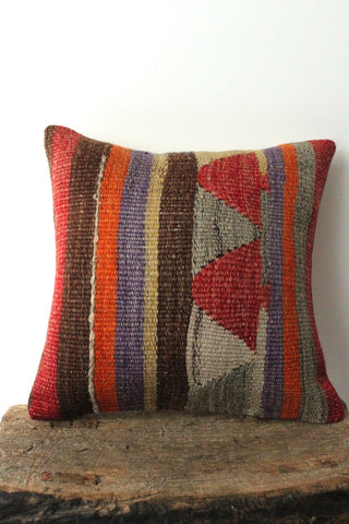 Kilim 40cmx40cm triangle cushion