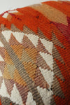 Kilim 40 cm x 40 cm Orange Cushion