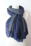 Chess TD navy royal blue Scarf