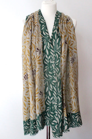 Olive leaf Scarf