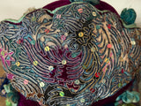 Miao cap blue velvet - Shirdak