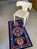 Uzbek suzani blue