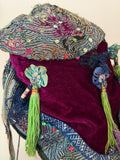 Miao cap blue velvet - Shirdak