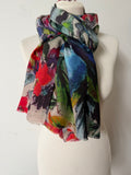 Abstract 07 flower Scarf - Shirdak