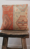 Kilim 50cmx50cm winter pastel 02 Cushion