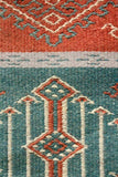 Kilim 50cmx50cm winter pastel 01 cushion