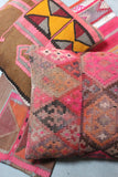 Kilim 50cmx50cm Curry cushion