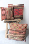 Kilim 50cmx50cm washed cushion - Shirdak