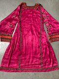 Balochi Dress Red Pink