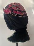 Miao Cap Black velvet