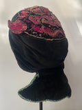 Miao Cap Black velvet
