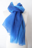 Royal blue  blue Scarf - Shirdak