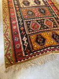 Tribal kilim rug
