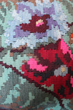 Kilim 60cm x 60cm Rose Cushion
