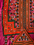 Balochi Dress Red Pink