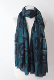 Kandinsky TD Navy Petrol Scarf