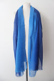 Royal blue  blue Scarf - Shirdak