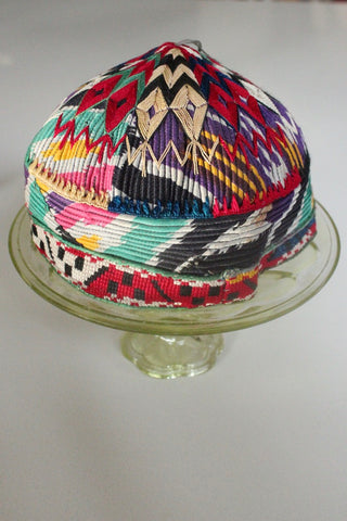 Uzbek cap colourful 02