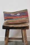 Kilim 30cm x 50cm lavendel stripe cushion