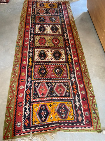 Tribal kilim rug