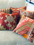 Kilim 40cmx40cm Horn Cushion