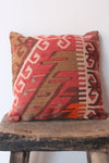 Kilim 40cmx40cm Horn Cushion