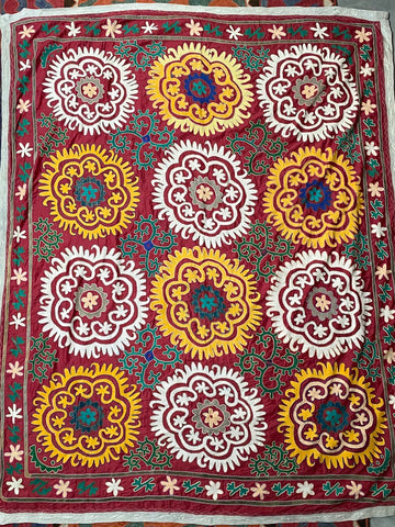 SALE Suzani Sunny wallhanging