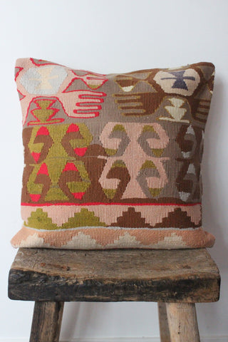 Kilim 50cmx50cm Fantasy cushion - Shirdak
