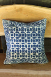 Indigo Circle  45x45 cushion - Shirdak