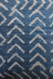 Indigo haringbone 50x50 cushion - Shirdak