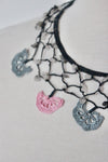 Necklace seagreen quartz