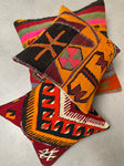 Kilim 40cmx40cm Abstract Cushion