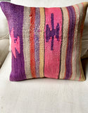 Kilim 45cmx45cm Pastel cushion