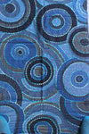 Woolen Blue circle Scarf
