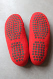 Slippers Red round nose size 38