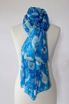 Silk Ikat Patterned Scarf - Shirdak